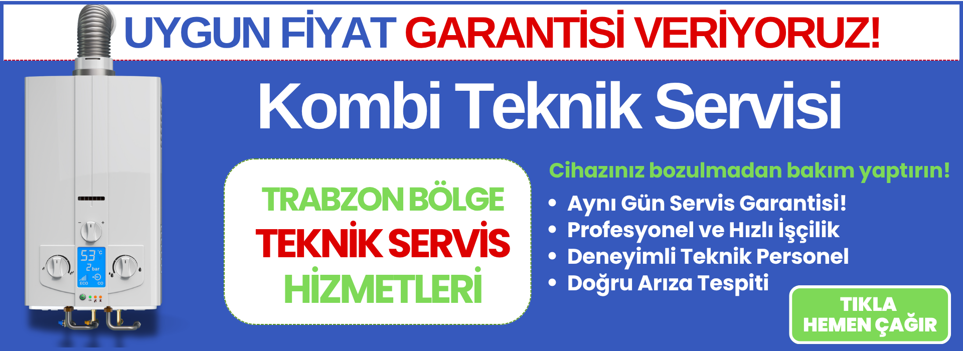 trabzon kombi servisi banner